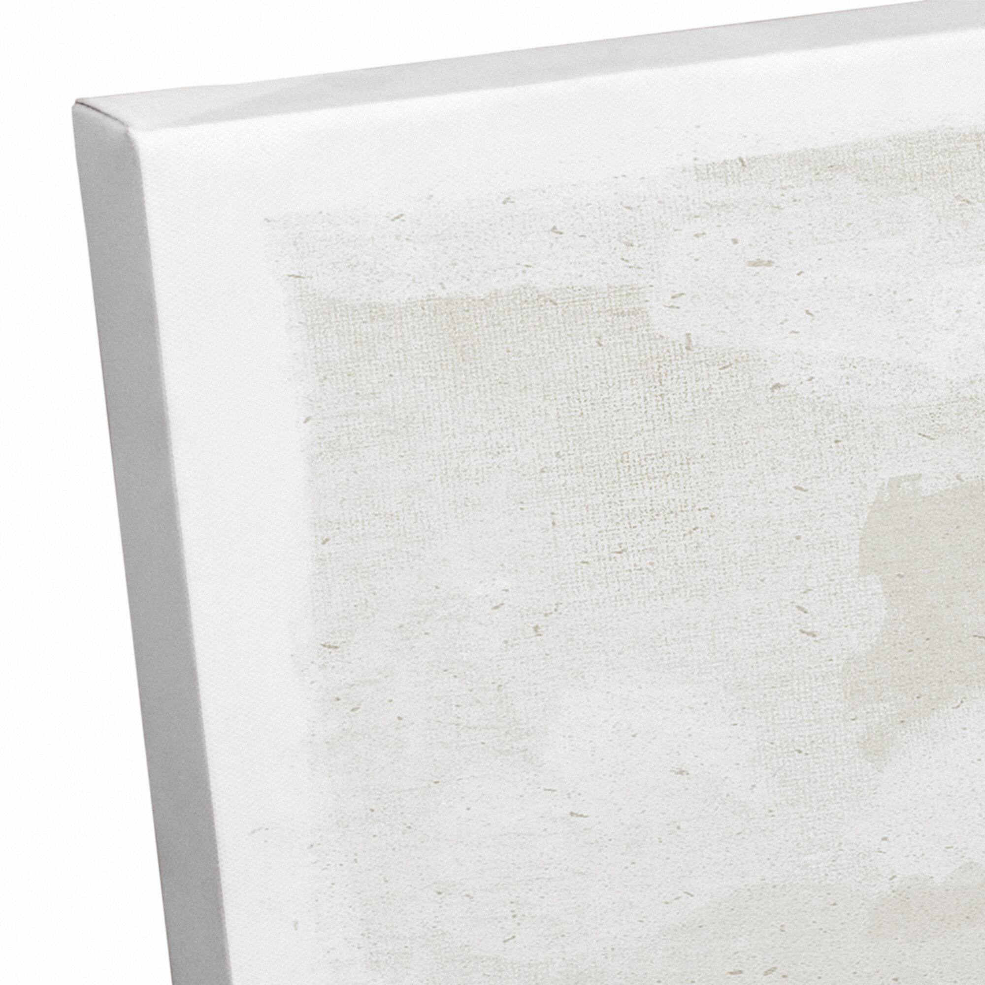 Abstract White Landscape 16" x 20" Canvas Wall Art